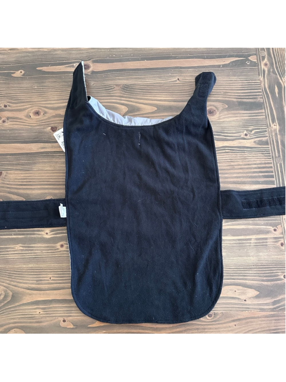 Petco Reflective Dog Jacket L/XL Gray Fleece Winter Coat NWT - Picture 4 of 6